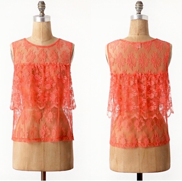 Anthropologie Tops - Highbury Lace Top Only Hearts for Anthropologie